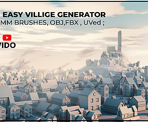 45+ Easy Village Generator Zbrush IMM Brushes
