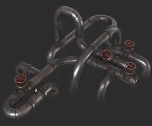 Old Metallic Pipes