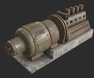 German Power Generator WWII