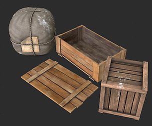 Old Bag & Crates