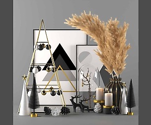 Christmas decorative set