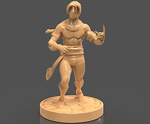 Vega Sculpture from Street Fighter