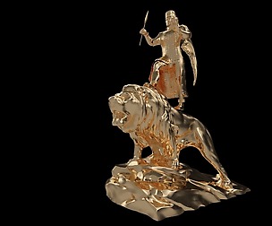 HALDI GOD 3d model