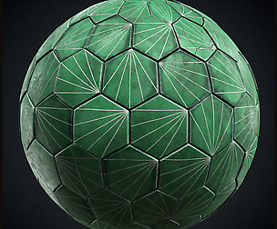 Dandelion Tile Floor - Substance Designer