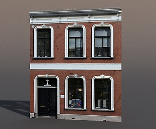 Apartment House #57 Low Poly 3d Model