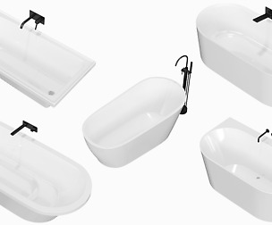 Fixtures - Bathtub Pack A