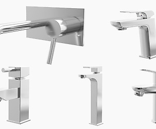 Fixtures - Kitchen Bathroom Faucet Pack A