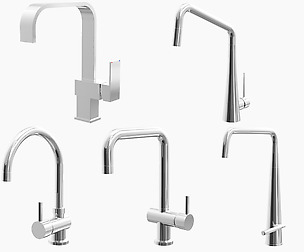 Fixtures - Kitchen Bathroom Faucet Pack C