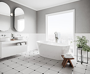 Victorian Bathroom - Contemporary