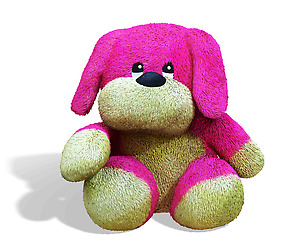 Toy Pink Dog