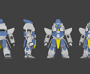 Super Mecha 23 - Arram of Code Name A12RM