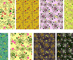 Floral Surface pattern Designs