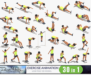 30 Woman Exercise Pack
