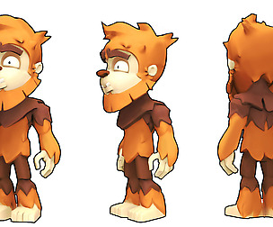 Little Big Foot Character Model