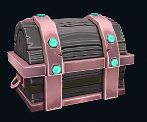 Basic Hand-Painted Pirate Keeper Chest