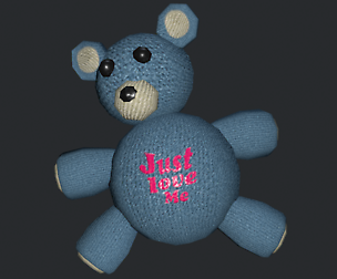 3D Bear Object