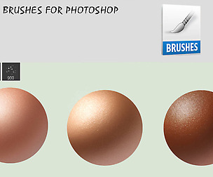 3 Skin Brushes for Photoshop