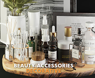 BEAUTY ACCESSORIES DECOR
