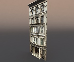 Apartment House #76 Low Poly Model