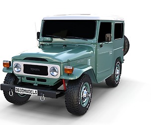 Toyota Land Cruiser FJ 40 Green