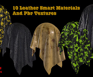 10 Leather Smart Materials and PBR textures