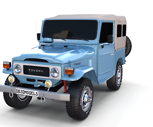 Toyota Land Cruiser FJ 40 Soft Top