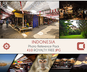 Indonesia - Photo Reference Pack