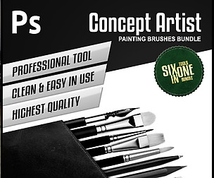 1500+ Kitbash Brushes for Concept Art