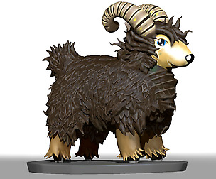 Brown CG Sheep