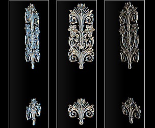 3D STL Models CNC Router - Carved decor