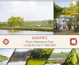Swamps - Photo Reference Pack