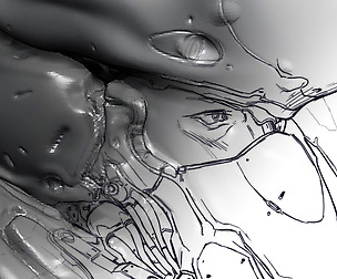 Bubble Armor Line Art Tutorial
