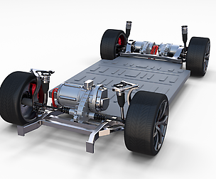 2020 Tesla Roadster 3 Motor Chassis
