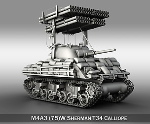 M4A3 Sherman Calliope