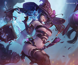 Halloween Mona | Genshin Impact  NSFW Full Pack