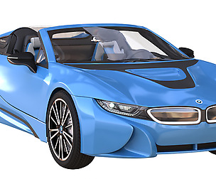 bmw i8 roadster blue