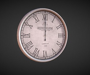 Greenwich Concrete Clock