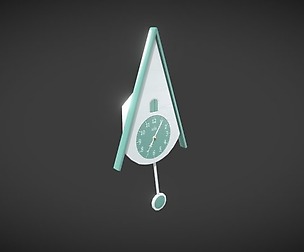 Animated Contemporary Cuckoo Clock