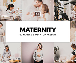 20 Maternity Lightroom Presets and LUTs