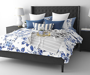 Bedroom A - Modern Comfort Blue