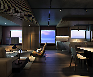 1 AQUA Livingroom Interior