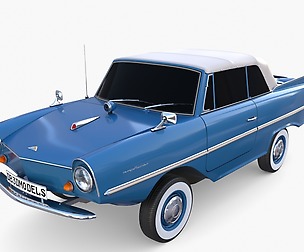 Amphicar 770 Blue Top Up