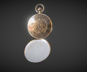 Gold Pocket Watch