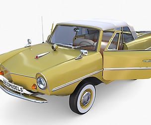 Generic 60s Amphibious w Interior Car Top up