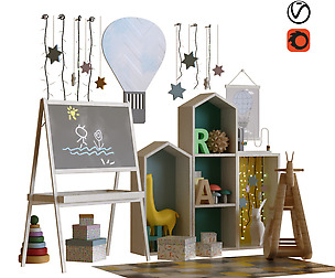children decor set 002
