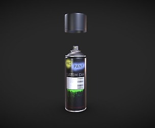 Spray Paint Can