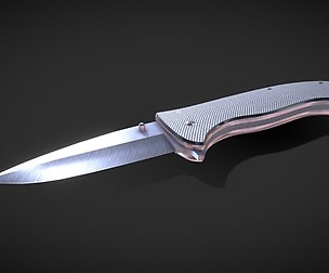 Rigged Folding Pocket Lock Knife
