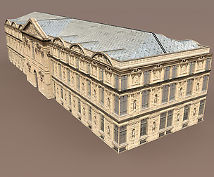 Apartment House #106 Low Poly 3d Model
