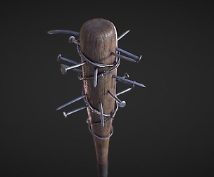 Barbed Baseball Bat