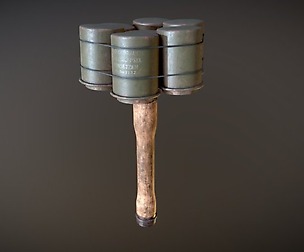 German Nazi M24 Stielhandgrenate Stick Grenade